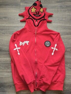 Large Glo Gang Red Sweatshirt/ Hoodie